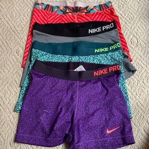 BUNDLE: Nike Spandex shorts..SOLD